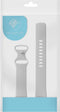 iMoshion Bandje Geschikt voor Fitbit Versa 4 / Versa 3 / Sense 2 / Sense - iMoshion Siliconen bandje - Wit