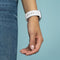 iMoshion Bandje Geschikt voor Fitbit Versa 4 / Versa 3 / Sense 2 / Sense - iMoshion Siliconen bandje - Wit