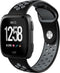 iMoshion Bandje Geschikt voor Fitbit Versa Lite / Versa 2 - iMoshion Siliconen sport bandje - Zwart