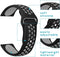 iMoshion Bandje Geschikt voor Fitbit Versa Lite / Versa 2 - iMoshion Siliconen sport bandje - Zwart
