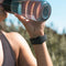 iMoshion Bandje Geschikt voor Fitbit Versa Lite / Versa 2 - iMoshion Siliconen sport bandje - Zwart