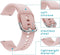 iMoshion Bandje Geschikt voor Garmin Vivoactive 3 / Venu / Forerunner 245 - iMoshion Siliconen bandje - Roze