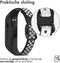 iMoshion Bandje Geschikt voor Samsung Galaxy Fit 2 - iMoshion Siliconen sport band met inkliksysteem gesp - Zwart