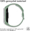 iMoshion Bandje Geschikt voor Samsung Galaxy Fit 2 - iMoshion Siliconen sport band met inkliksysteem gesp - Groen