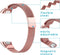 iMoshion Bandje Geschikt voor Samsung Galaxy Fit - iMoshion Milanese Watch bandje - Roze