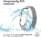 iMoshion Bandje Geschikt voor Xiaomi Mi Band 3 / 4 - iMoshion Milanees magnetische band met inkliksysteem - Zilver