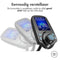 iMoshion Bluetooth FM Transmitter met Display / Receiver voor in de auto - Handsfree bellen - Carkits & Autolader met USB-C - Auto Accessoires