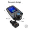 iMoshion Bluetooth FM Transmitter met Display / Receiver voor in de auto - Handsfree bellen - Carkits & Autolader met USB-C - Auto Accessoires