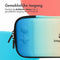 iMoshion Case - Geschikt voor Nintendo Switch en Switch OLED - Accessoires - Compacte Hard Cover hoes - Inclusief Meeneemlus - Blauw/Rood