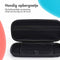imoshion Case Inclusief Handvat en Ritsvak - Geschikt voor Nintendo Switch en Switch OLED - Accessoires - Hard Cover hoes - Zwart