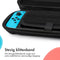 imoshion Case Inclusief Handvat en Ritsvak - Geschikt voor Nintendo Switch en Switch OLED - Accessoires - Hard Cover hoes - Zwart