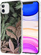 iMoshion Design voor de iPhone 11 hoesje - Jungle - Groen / Roze