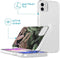 iMoshion Design voor de iPhone 11 hoesje - Jungle - Groen / Roze