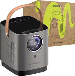 iMoshion Draagbare Beamer - Full HD Mini Beamer / Projector - Streamen via WiFi - Grijs