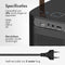 iMoshion Draagbare Beamer - Full HD Mini Beamer / Projector - Streamen via WiFi - Zwart