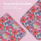 imoshion E-reader Hoesje - Geschikt voor Amazon Kindle (2022) 11th gen, Amazon Kindle (2024) - Design Sleepcover Bookcase - Flower Watercolor