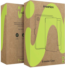 imoshion E-reader Hoesje - Geschikt voor Kobo Aura H2O Edition 2 - Luxe Effen Bookcase - Turquoise