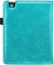 imoshion E-reader Hoesje - Geschikt voor Kobo Aura H2O Edition 2 - Luxe Effen Bookcase - Turquoise