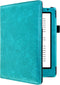imoshion E-reader Hoesje - Geschikt voor Kobo Aura H2O Edition 2 - Luxe Effen Bookcase - Turquoise