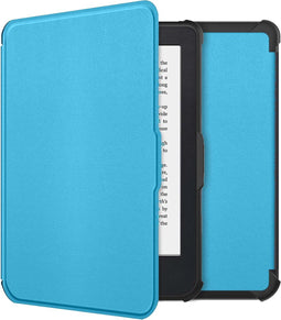 imoshion E-reader Hoesje - Geschikt voor Kobo Clara 2E, Tolino Shine 4 - Slim Soft Case Sleepcover Bookcase - Lichtblauw