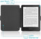 imoshion E-reader Hoesje - Geschikt voor Kobo Clara 2E, Tolino Shine 4 - Slim Hard Case Sleepcover Bookcase - Zwart