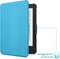 imoshion E-reader Hoesje - Geschikt voor Kobo Clara 2E, Tolino Shine 4 - Slim Soft Case Sleepcover Bookcase - Lichtblauw