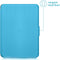 imoshion E-reader Hoesje - Geschikt voor Kobo Clara 2E, Tolino Shine 4 - Slim Soft Case Sleepcover Bookcase - Lichtblauw