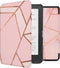 imoshion E-reader Hoesje - Geschikt voor Kobo Clara HD - Design Sleepcover Bookcase - Pink Graphic