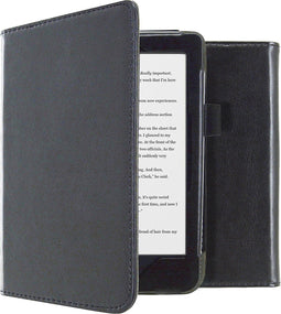 imoshion E-reader Hoesje - Geschikt voor Kobo Clara HD - Vegan Leather Bookcase - Zwart