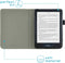 imoshion E-reader Hoesje - Geschikt voor Kobo Clara HD - Vegan Leather Bookcase - Zwart