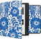 imoshion E-reader Hoesje - Geschikt voor Kobo Elipsa 2E - Design Sleepcover Bookcase - Flower Tile
