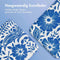 imoshion E-reader Hoesje - Geschikt voor Kobo Elipsa 2E - Design Sleepcover Bookcase - Flower Tile