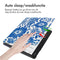 imoshion E-reader Hoesje - Geschikt voor Kobo Elipsa 2E - Design Sleepcover Bookcase - Flower Tile