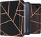 imoshion E-reader Hoesje - Geschikt voor Kobo Libra 2 - Design Slim Hard Case Sleepcover Bookcase met stand - Black Graphic