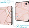 imoshion E-reader Hoesje - Geschikt voor Kobo Libra 2 - Design Slim Hard Case Sleepcover Bookcase met stand - Pink Graphic