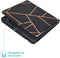 imoshion E-reader Hoesje - Geschikt voor Kobo Libra 2 - Design Slim Hard Case Sleepcover Bookcase met stand - Black Graphic