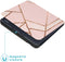 imoshion E-reader Hoesje - Geschikt voor Kobo Libra 2 - Design Slim Hard Case Sleepcover Bookcase met stand - Pink Graphic
