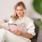 imoshion E-reader Hoesje - Geschikt voor Kobo Libra 2 - Design Slim Hard Case Sleepcover Bookcase met stand - Pink Graphic