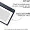 imoshion E-reader Hoesje - Geschikt voor Kobo Libra H2O - Design Slim Hard Case Sleepcover Bookcase met stand - White Graphic