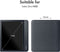 imoshion E-reader Hoesje - Geschikt voor Kobo Libra H2O - Design Slim Hard Case Sleepcover Bookcase met stand - White Graphic