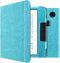 imoshion E-reader Hoesje - Geschikt voor Kobo Libra H2O - Vegan Leather Bookcase - Lichtblauw