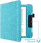 imoshion E-reader Hoesje - Geschikt voor Kobo Libra H2O - Vegan Leather Bookcase - Lichtblauw