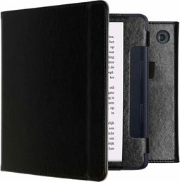 imoshion E-reader Hoesje - Geschikt voor Kobo Sage - Vegan Leather Bookcase - Zwart
