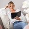 imoshion E-reader Hoesje - Geschikt voor Kobo Sage - Vegan Leather Bookcase - Zwart