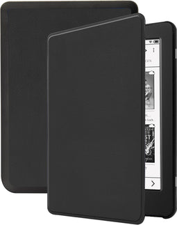 imoshion E-reader Hoesje - Geschikt voor Tolino Page 2 - Slim Hard Case Sleepcover Bookcase - Zwart