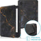 imoshion E-reader Hoesje - Geschikt voor Tolino Shine 4, Kobo Clara 2E - Design Slim Soft Case Sleepcover Bookcase - Black Marble