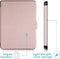 imoshion E-reader Hoesje - Geschikt voor Tolino Shine 4, Kobo Clara 2E - Slim Hard Case Sleepcover Bookcase - Rosé Goud