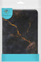 imoshion E-reader Hoesje - Geschikt voor Tolino Shine 4, Kobo Clara 2E - Design Slim Soft Case Sleepcover Bookcase - Black Marble