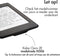 imoshion E-reader Hoesje - Geschikt voor Tolino Shine 4 - Vegan Leather Bookcase - Zwart