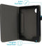 imoshion E-reader Hoesje - Geschikt voor Tolino Shine 4 - Vegan Leather Bookcase - Zwart